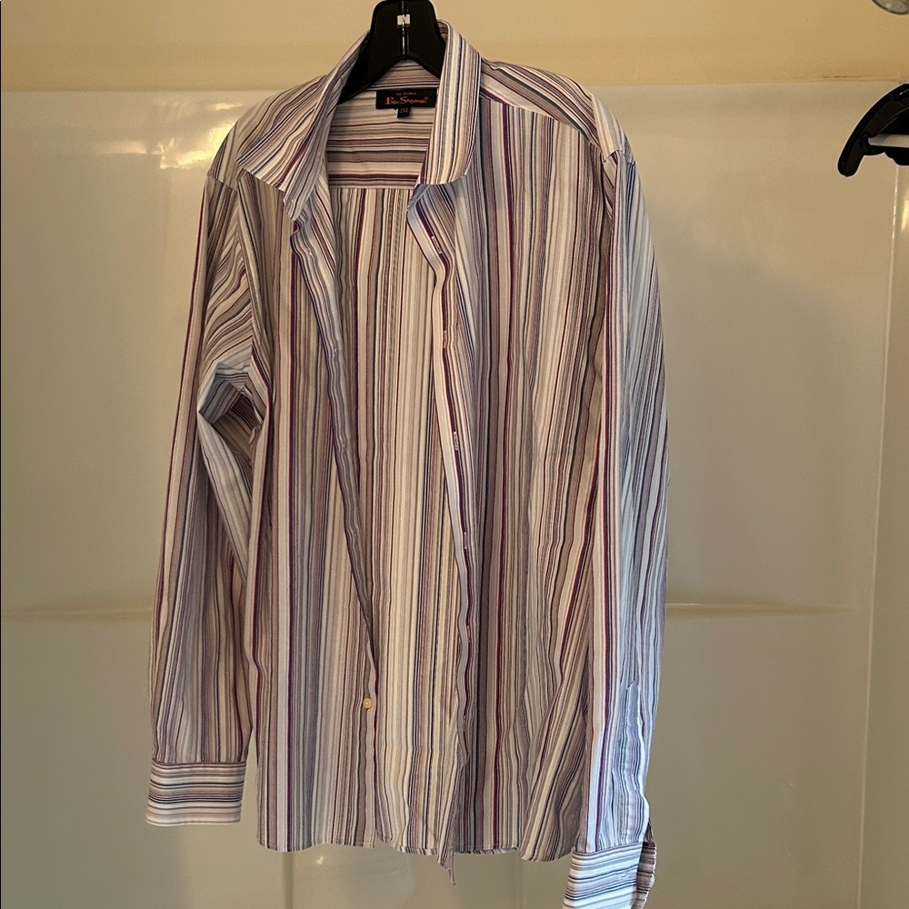 Ben Sherman Multicolor Striped Button Down Shirt